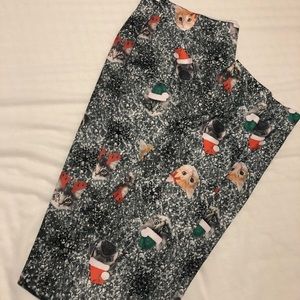 Cat / Dog Christmas Leggings